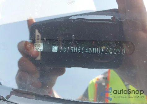 2013 Chevrolet Volt z USA, uszkodzony, nr VIN 1G1RH6E43DU150030